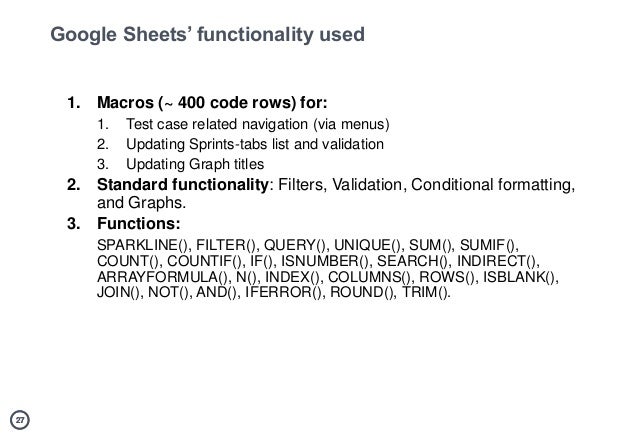 qa club kiev 18 test management in google sheets t test in google sheets