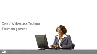 © AIT GmbH & Co. KGIhre Software effizienter entwickelt
Demo WebAccess Testhub
Testmanagement
 