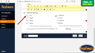 Phase – IV
Insert Match
 