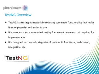 TestNG Session presented in PB | PPTX