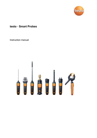 testo · Smart Probes
Instruction manual
 