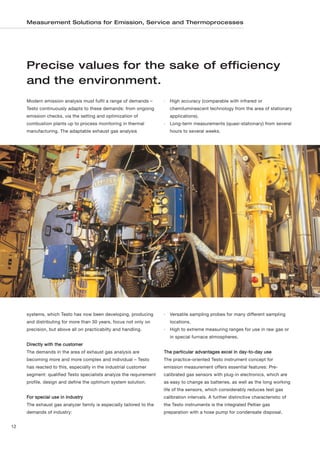 Testo Instruments 2012 overview | PDF