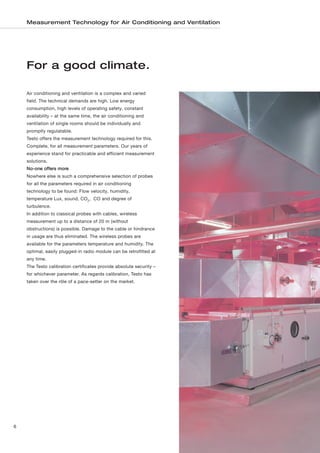 Testo Instruments 2012 overview | PDF