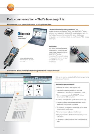 Testo 340 datasheet 2012 | PDF