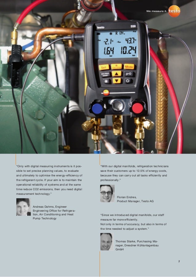 Testo 552 vacuum gauge