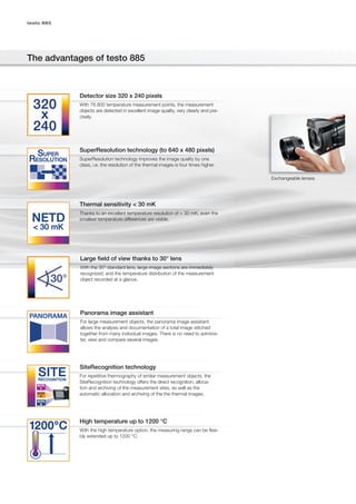 Testo 885 datasheet | PDF