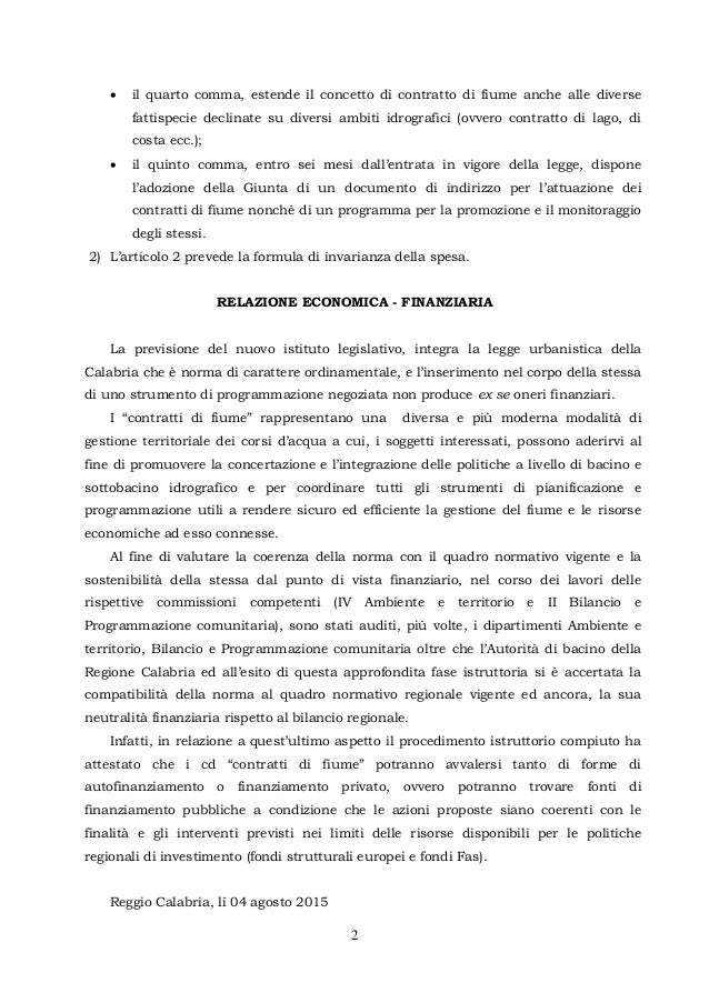 Testo di legge con relazione Testo di legge con relazione