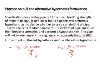 Test of hypotheses part i | PDF