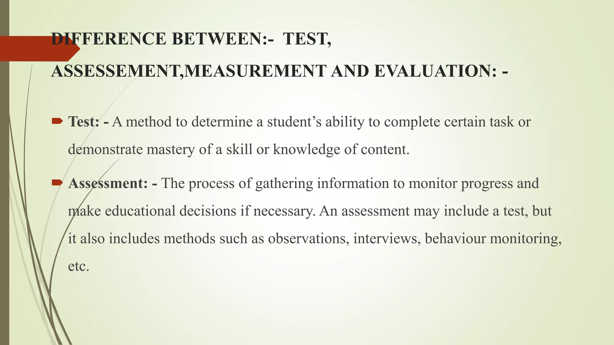 Test of intrest and personality | PPTX