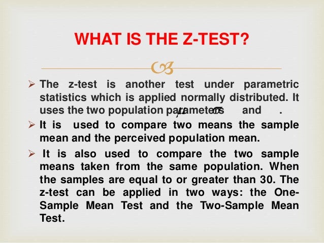 how to do az test