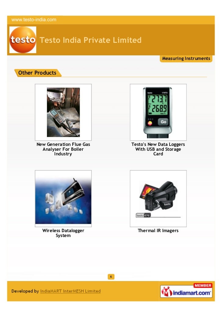 Testo India Private Limited Combustion, Pune
