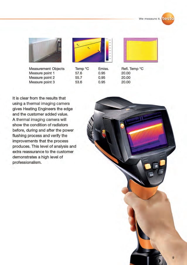 Testo industry report thermal imaging for hvac engineers | PDF