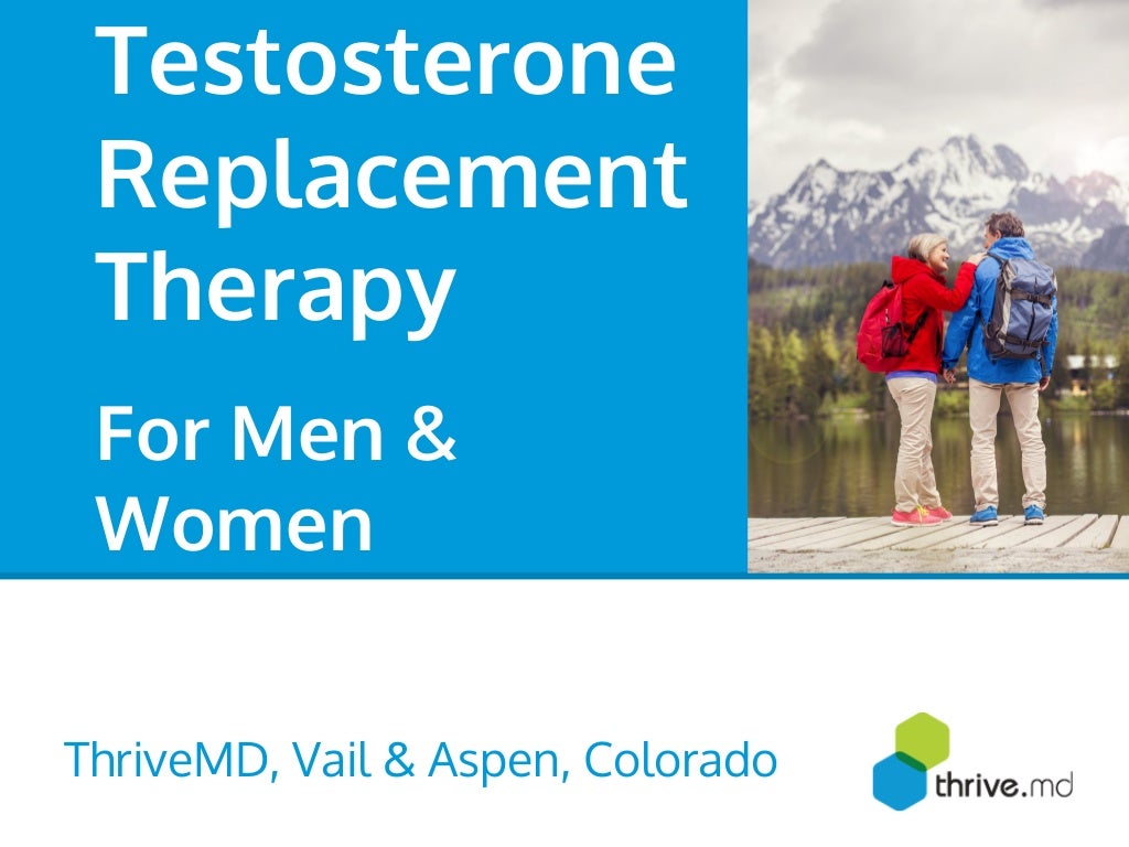 Testosterone Replacement Therapy
