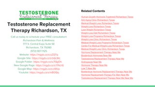 Testosterone Replacement Therapy Richardson, TX Presentation | PPTX