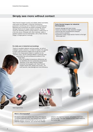 Testo thermography industry_2012 | PDF