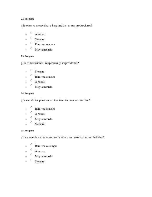 Test Para Ninos Entre 5 Y 8 Anos De Edad Test Para Ninos Entre 5 Y 8 Anos De Edad