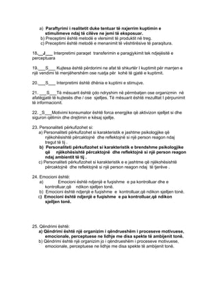 Test per sjellja e konsumatorve 1