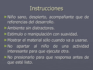Test++peruano+de+evaluación+del+desarrollo+del+niño | PPT