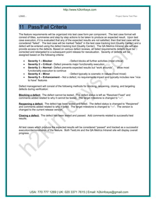 Test Plan Template | DOC