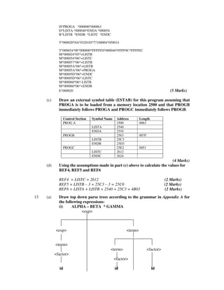 Examinable Question and answer system programming | PDF