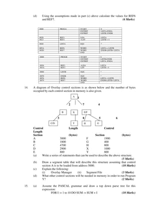 Examinable Question and answer system programming | PDF