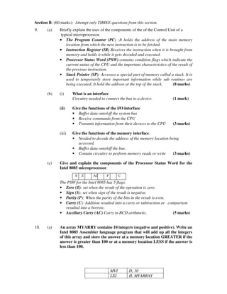 Examinable Question and answer system programming | PDF