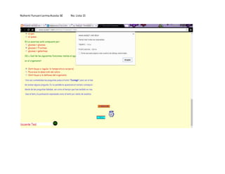 Nohemi YunuenLermaAcosta 6E No.Lista 15
 