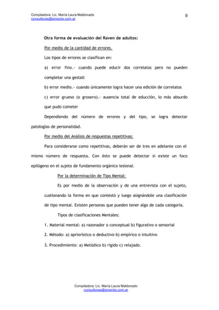 Compiladora: Lic. María Laura Maldonado                                             9
consultoras@sinectis.com.ar




    ...