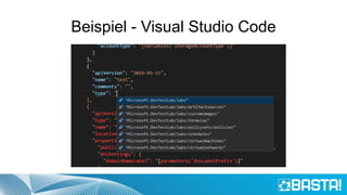Beispiel - Visual Studio Code
 