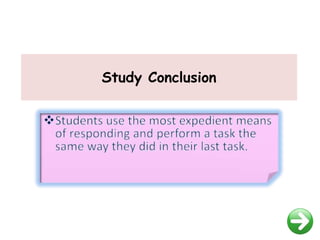 Study Conclusion
 
