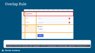 TestRigor - Element Location Rules and UI Grid system | PPTX