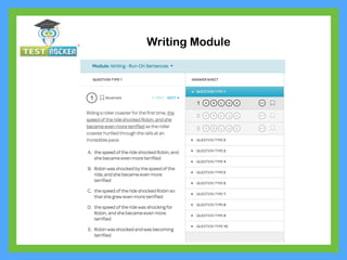 Writing Module
 