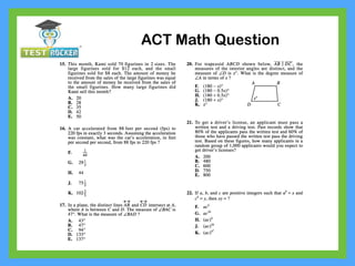 ACT Math Question
 