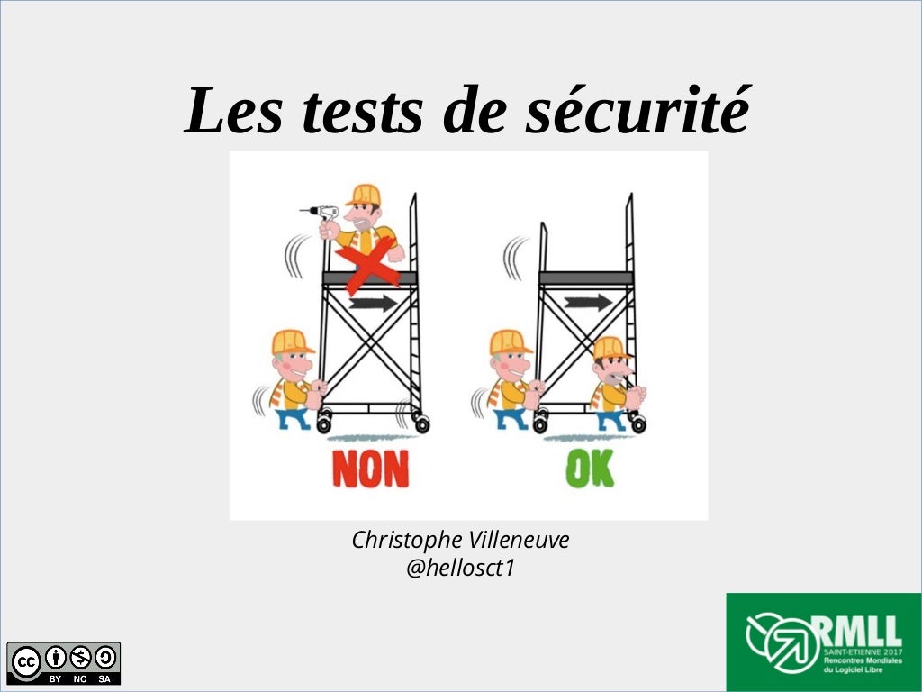 Les tests de sécurité — free download