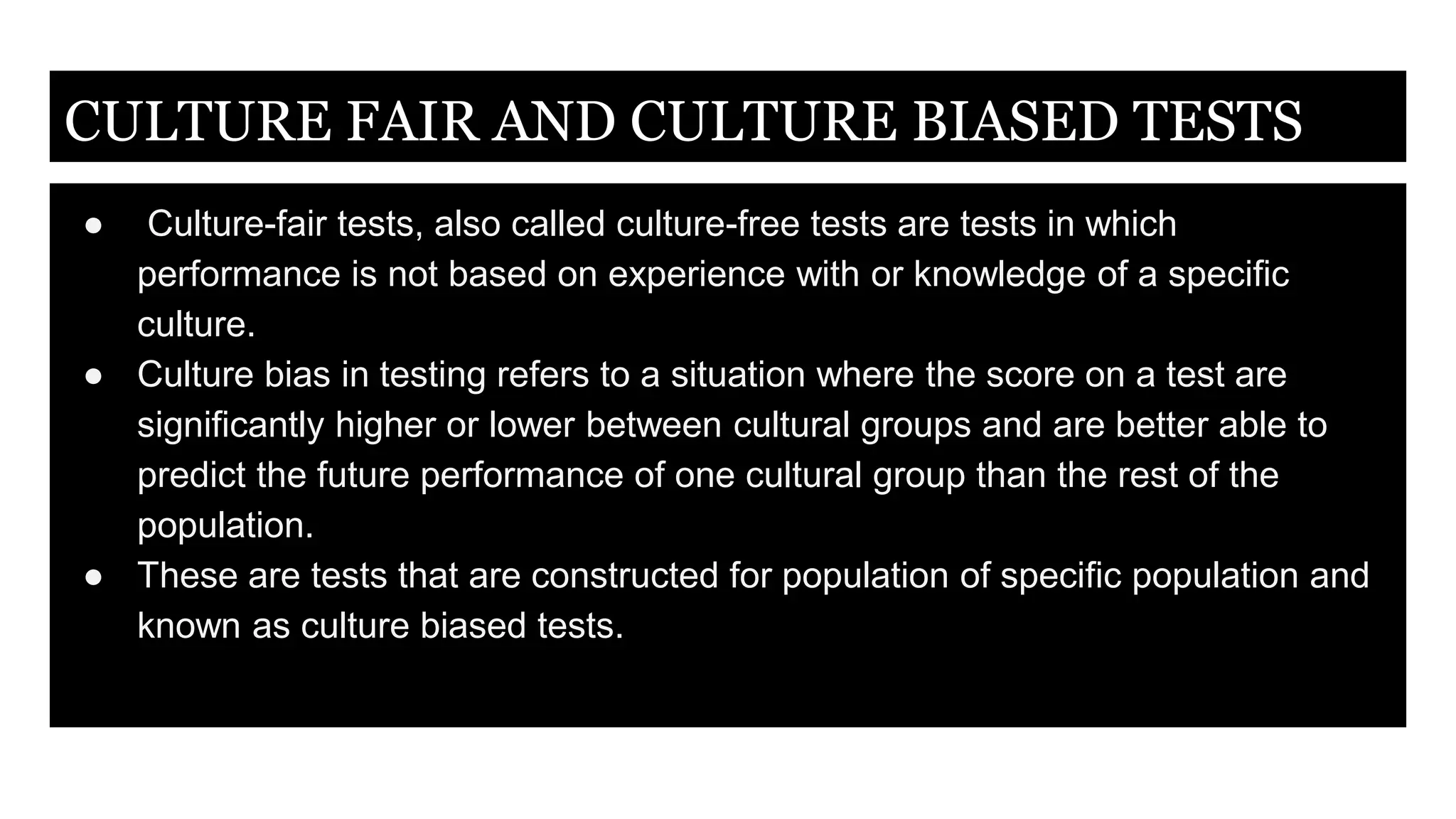 Types of Psychological Test | PPTX