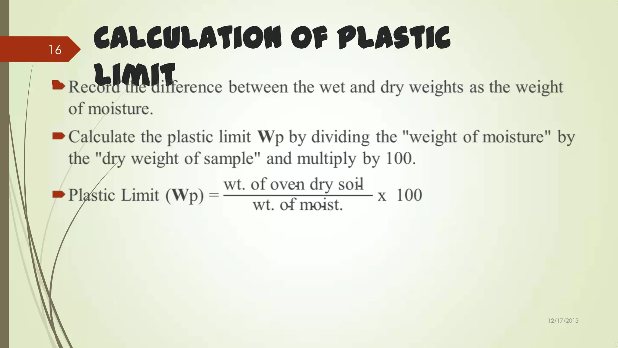 16


Calculation of Plastic
Limit

12/17/2013

 