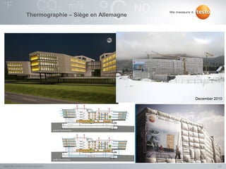 Thermographie – Siège en Allemagne




                                                        December 2010




Testo NV, Atelier de thermographie                                 3/2
 