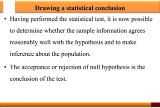 Testing of hypothesis and Goodness of fit | PPTX