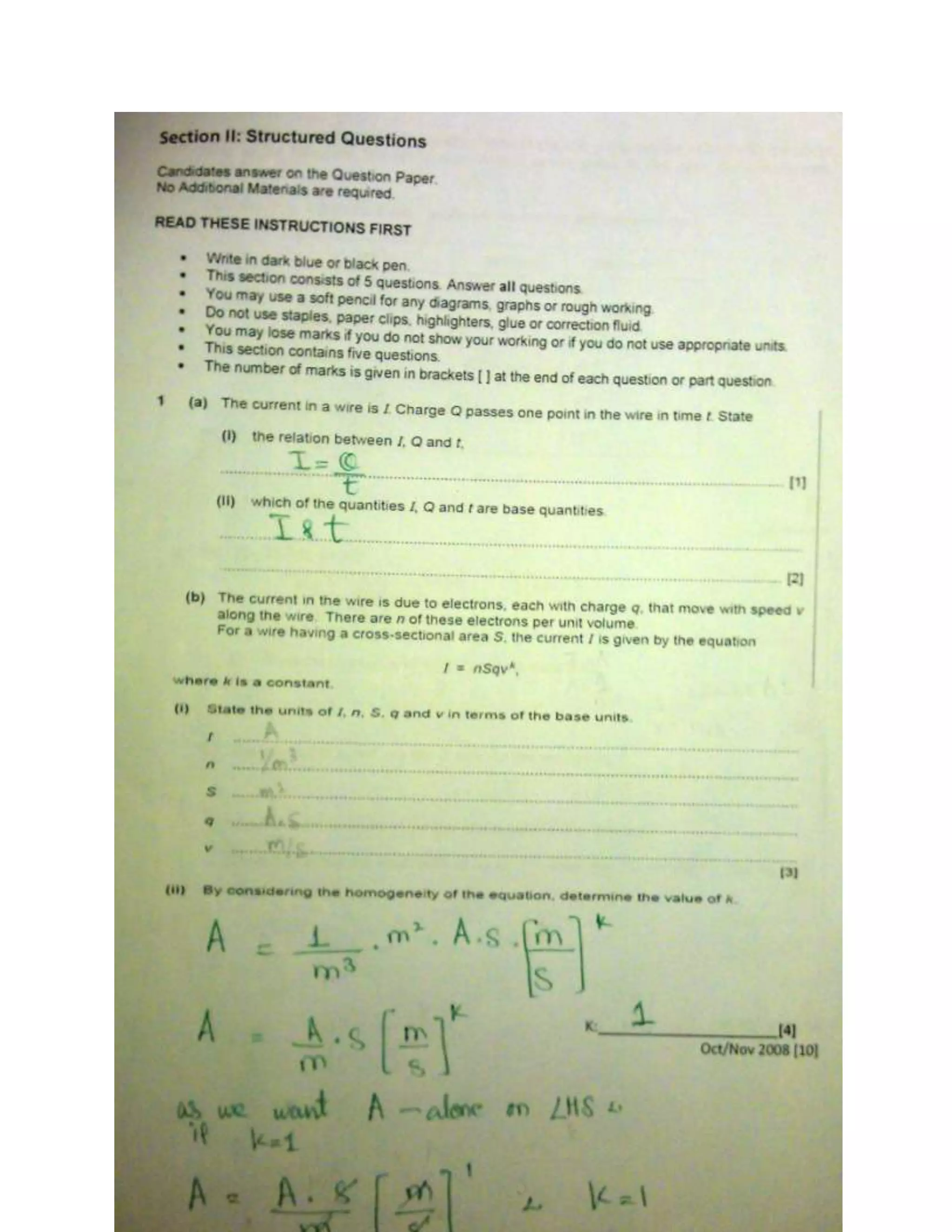 Solution Monthly Test 1 