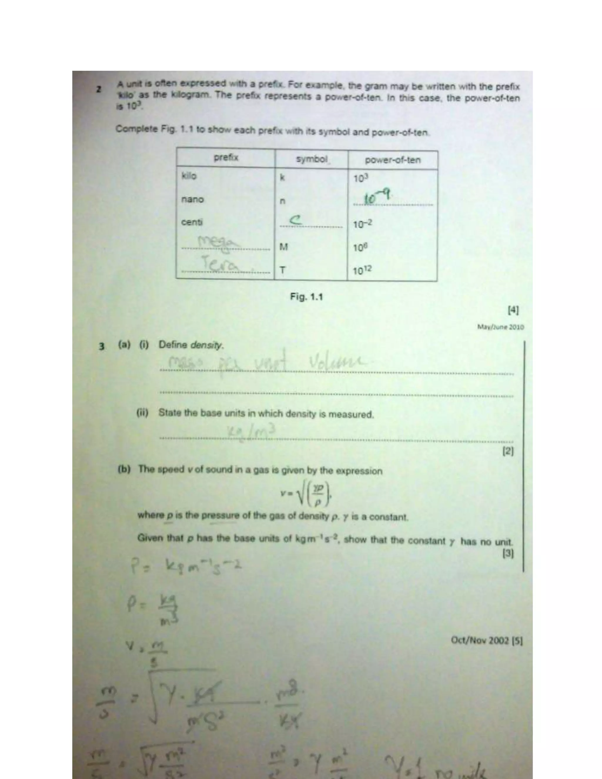 Solution Monthly Test 1 