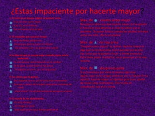  La regla me agobia un montón