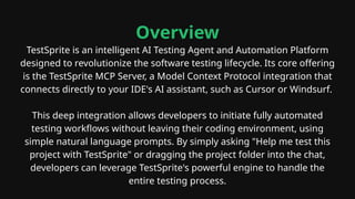 AI testing tool for testing, fixing, and validating your software in ...