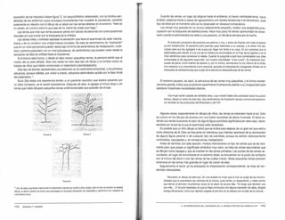 expresión de los impulsos (véase figura 7). Un esquizofrénico deteriorado, con la intuitiva sen-
sibilidad de los enfermos cuyos procesos inconscientes han invadido la conciencia, comentó
justamente en relación con el dibujo de un árbol con las ramas abiertas en el extremo: "éste es
mi retrato, sin control sobre lo que sale de mí, sobre las cosas que hago."
Las ramas que más que ramas parecen penes son típicas de personas con preocupaciones
sexuales y/o que luchan por la búsqueda de lavirilidad.
Las ramas rotas ycortadas expresan la sensación que tiene el examinado de estar trauma-
tizado y de no construir una unidad interna completa. Se trata de sentimientos de "castración"
que en un nivel psicosocial pueden darse bajo la forma de sentimientos de inadaptación, inutili-
dad y extrema pasividad y en un nivel psicosexual, de sentimientos que pueden variar desde la
sensación de falta de virilidad hasta la impotencia.
Si el tronco está trunco, y desde el cabo crecen pequeñas ramas, la persona siente que el
núcleo del yo está dañado: Solo dos veces he visto este tipo de dibujo y en ambas casos se
trataba de niños que habían comenzado un tratamiento psicoterapéutico.
Este tipo de árboles representaba una detención en el crecimiento emocional, y los primeros
esfuerzos, aunque débiles, por volver a crecer, esfuerzos estimulados quizás por la fase inicial
del tratamiento. •
Buck (3a) relata una experiencia similar: a un paciente neurótico que estaba pasando por
un dificil climaterio, se le recetó testosterona. Después de esto, le agregó al tronco largo Ysin
ramas que había dibujado pequeñas ramas unidimensionales que parecían de encaje.
FIGl}V. 6
. Y-:'r·.
~ ·
'-~( '~
J
· .
1.' !
FIQJV.6
.......,. .....
<' .>(
FIGl}V. 7
• Uno de estos pacientes interrumpió el tratamiento cuando se mudó aotra ciudad, pero el otro aJ concluir su terapia
dibujó un árbol cubierto de frutos que expresaba su renovada sensación de capacidad yoptimismo con respecto aJ
crecimientoMuro.
142 EMANUEL F. HAMMER
Cuando las ramas, en lugar de dirigirse hacia el ambiente, lo hacen centrípetamente, hacia
el árbol, estamos frente a casos de egocentrismo con fuertes tendencias a la introversión. Este
tipo de árbol por el momento sólo se ha observado en obsesivo-compulsivos.
Las ramas muy grandes en un tronco relativamente pequeño, revelan una exagerada preo-
cupación por la búsqueda de satisfacciones. Hace muy poco he tenido oportunidad de obser-
varlo cuando le administraba los tests a una persona, un dia de la semana por la noche.
8 protocolo proyectivo del paciente era extenso y rico, y antes de finalizar con toda la batería
ya era medianoche. 8 paciente pidió permiso para telefonear a su esposa, y le ofrecí mis dis-
culpas para que las agregara a las suyas por llegar tan tarde a su casa. o; con sorpresa que le
telefoneaba para decidir si a la una de la mañana se encontraban en el Club de la cigüeña o en el
Club veinticinco para comenzar la velada. Cuando le pregunté a qué hora comenzaban sus citas
comerciales al día siguiente respondió, con mucha naturalidad: •a las nueve". Su imperiosa bús-
queda de placer como intento de aplacar o, por lo menos, enmascarar lavoz interna de la duda,
con respecto asu importancia como persona, apoyaba la interpretación (exagerado énfasis en la
búsqueda de satisfacciones) que surgía de la estructura desequilibrada de las ramas.
El extremo opuesto, es decir, la estructura de las ramas muy pequeñas, y el tronco excesi-
vamente grande, indica que el paciente experimenta frustraciones debido a su incapacidad para
satisfacer imperiosas necesidades básicas.
Una mujer recién casada de veintidós años, cuyo marido había sido reclutado hacia muy poco
tiempo, dibujó un árbol de este tipo. Sus sentimientos de frustración sexual y emocional aparecie-
ron también en los protocolos del Rorschach ydel TAT.
Algunas veces, especialmente en dibujos de niños, las ramas se extienden hacia el sol. Esto
es común en los dibujos de jóvenes con una fuerte necesidad de afecto frustrado. El árbol ex-
tiende sus ramas buscando el calor de alguna figura autoritaria significativa (en este caso, repre-
sentada por el soQ de la que el examinado está necesitado.
Es posible que un niño dibuje un árbol que se inclina para alejarse de un gran sol que está a
corta distancia de él. Esto es frecuente en individuos que intentan apartarse de la dominación
de alguna figura parental o de cualquier tipo de autoridad, porque se sienten dolorosamente
controlados, sojuzgados y, en consecuencia, inadaptados.
Antes de terminar con esta sección, merece mencionarse un tipo de ramas que se da rara-
mente pero que posee un significado simbólico muy claro: se trata de ramas secundarias que
se dibujan como espigas y que se insertan en las ramas primarias. Las puntas de las ramas se-
cundarias, en lugar de encontrarse en el extremo distal, se encuentran en el punto de contacto
con el tronco del árbol o con las ramas de las cuales crecen. Estas pequeñas ramas parecen
enterrarse en las ramas más grandes en lugar de crecer de ellas.
Seguramente el lector ya ha anticipado la interpretación correspondiente: se trata de ten-
dencias masoquistas.
Recuerdo un dibujo de este tipo. En una ocasión la mujer que lo hizo se quejó de las incomo·
didades que le acarreaban las cañerías de la cocina, pues tenían un desperfecto, y había tenido
que llamar al plomero muchísimas veces en el plazo de pocos dias. 'Si tengo que llamarlo una
vez más... (Y el autor esperaba oír que la frase concluyera con alguna expresión de rabia, dirigida
extrapunitivamente, como por ejemplo pegarle al plomero en la cabeza con el palo de la cocina)...
8 . INTERPRETACIÓN DEL CONTENIDO DE LA TéCNICA PROYECTIVA GRÁFICA HTP 14 3
 