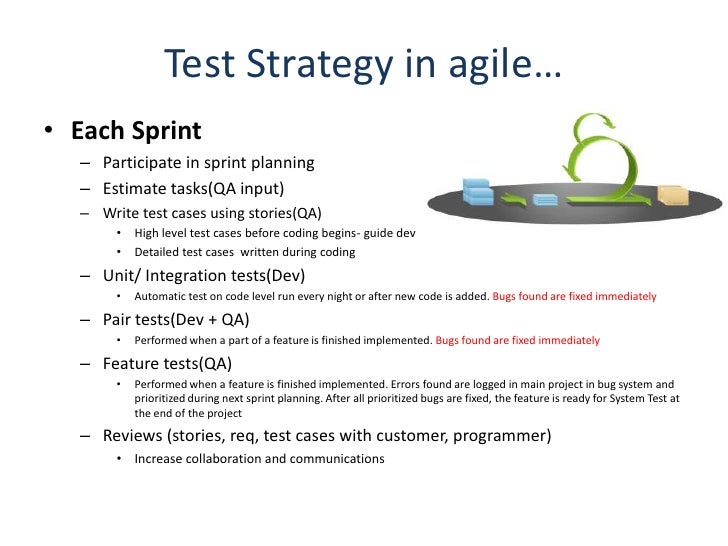 agile testing strategy how to prepare test strategy document