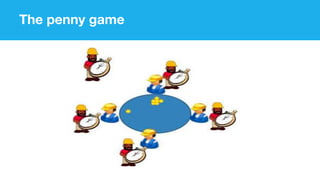 The penny game
 