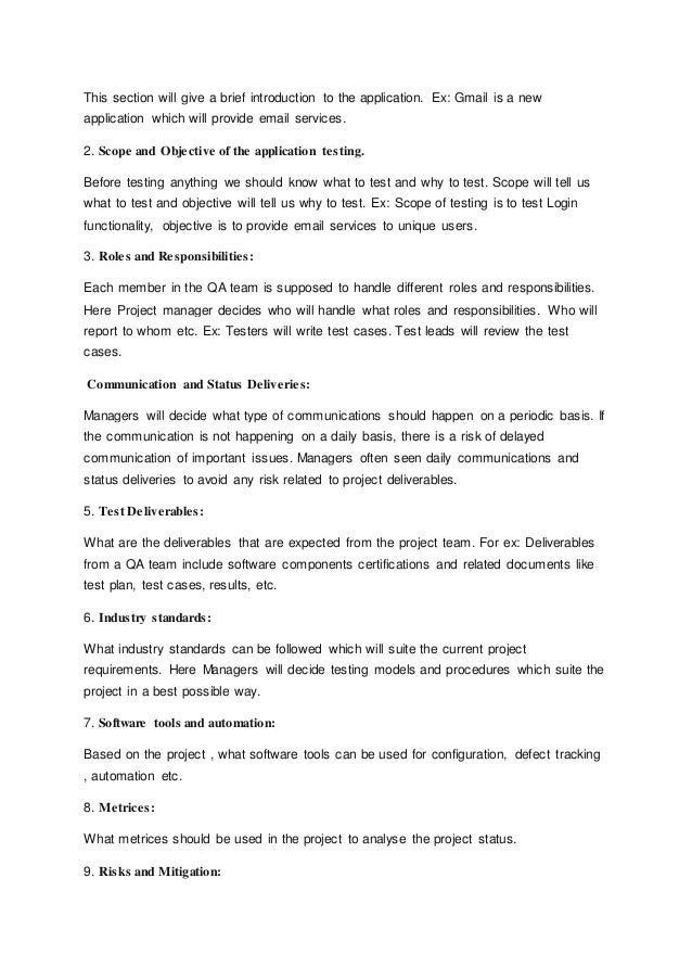 test strategy document test strategy document