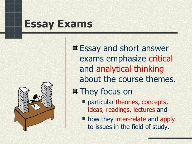 How to take an essay exam