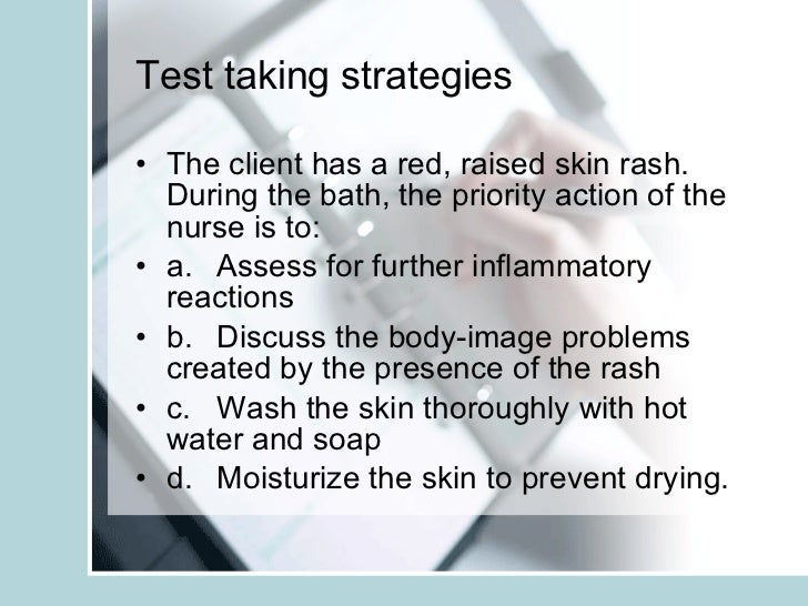 Test Taking Strategies For Nursing Students