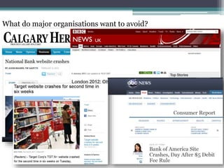 What do major organisations want to avoid? 
 