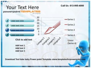 Test tube baby Powerpoint Template